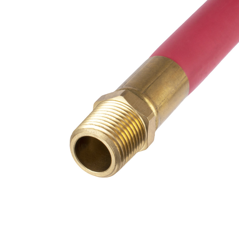 EPDM vermelho 1/2' X 50FT com NPT Homem Tubos de ar de borracha para ar comprimido