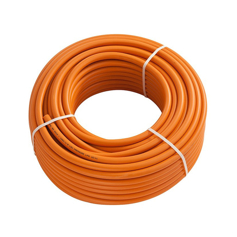 Flexível Laranja 50ft/100ft resistente ao desgaste W. P 20bar 10mm Laranja GNL Gas Hose