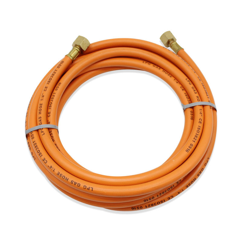 Flexível Laranja 50ft/100ft resistente ao desgaste W. P 20bar 10mm Laranja GNL Gas Hose