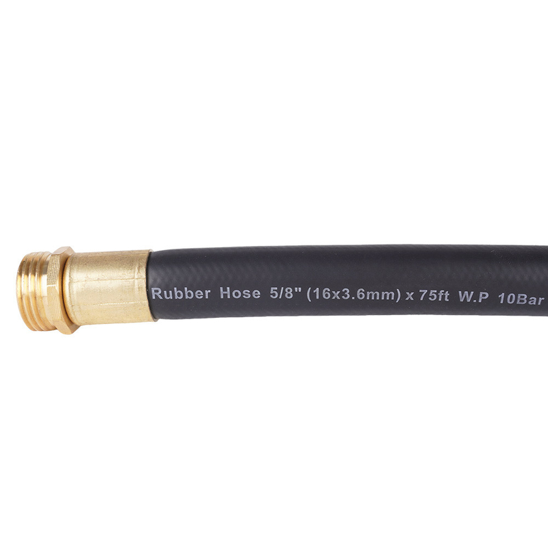 Fábrica Original Customizado Flexível Lightduty 75FT 3/8' Irrigação de Água Jardim Mangueira Assembléia