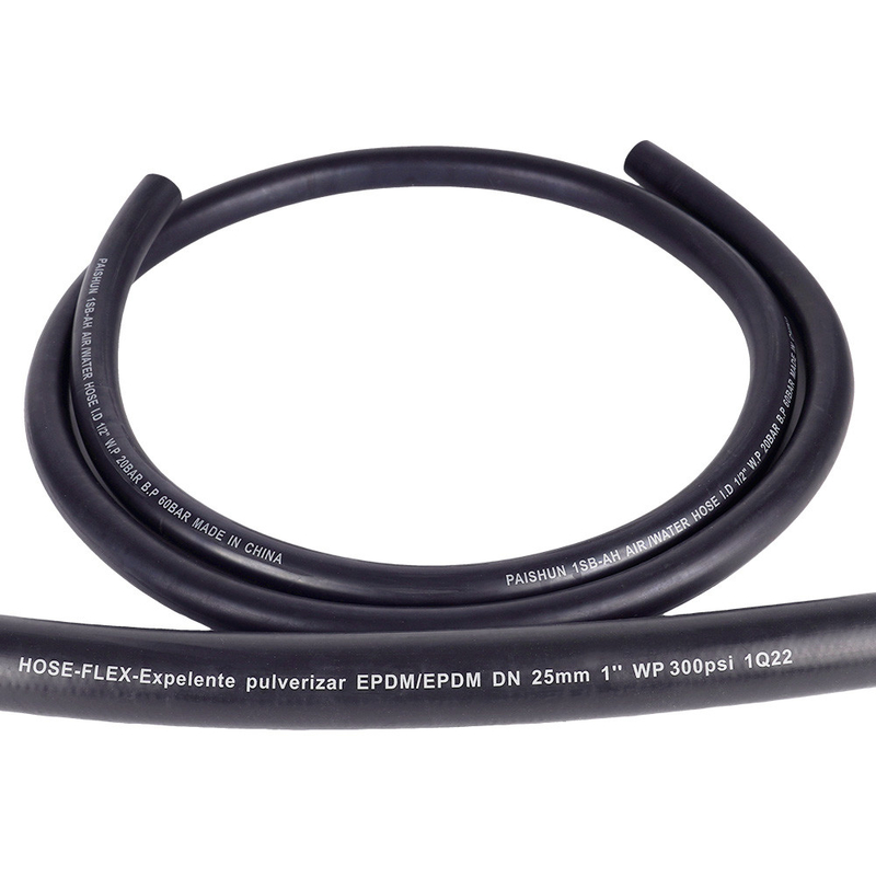 Fabrica de alta qualidade Lava Jato de Automóveis ID 1/2'' preto EPDM mangueira de borracha