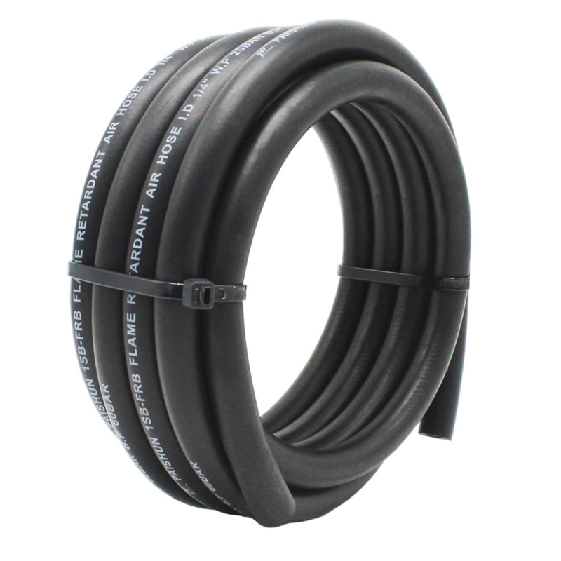 6.3mm EPDM Resistente a Chamas mangueira de respiração: sem odor, grau de alta flexibilidade UL94-V0