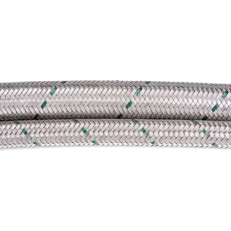 Mangueira de PTFE de alta pressão com uma camada trançada de aço inoxidável para transporte e hidráulica móvel