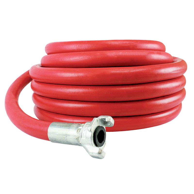 50/100 Meters1 Inch Factory Red Durable Anti-aging Multi Ply EPDM Air Jackhammer Hose Composto Compressor Forno Elétrico