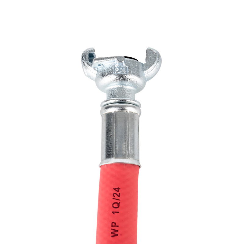 50/100 Meters1 Inch Factory Red Durable Anti-aging Multi Ply EPDM Air Jackhammer Hose Composto Compressor Forno Elétrico