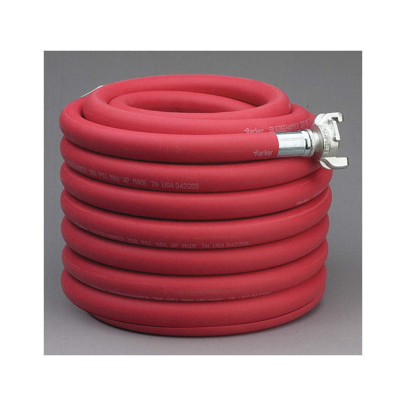 50/100 Meters1 Inch Factory Red Durable Anti-aging Multi Ply EPDM Air Jackhammer Hose Composto Compressor Forno Elétrico