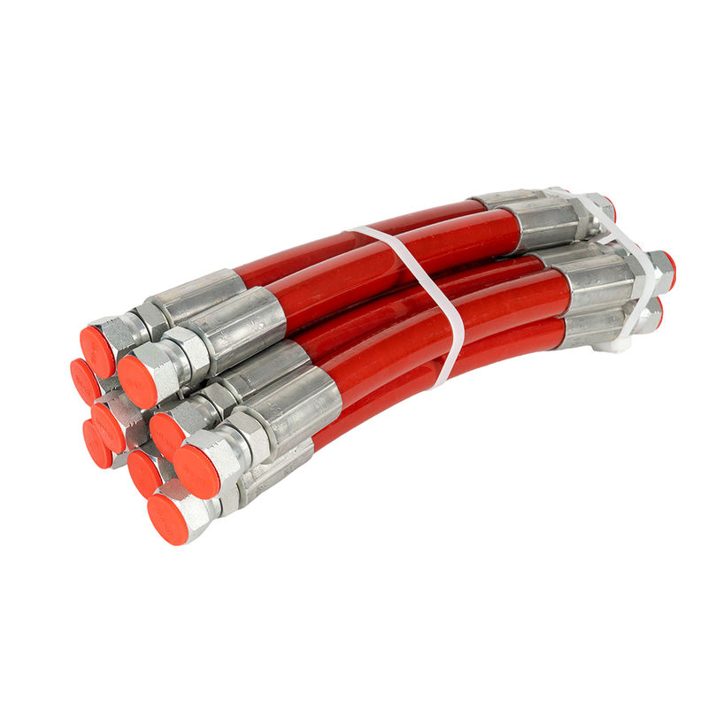 Tubo de GNL de reforço de camada de fio de trança de alta pressão para distribuição de gás natural comprimido