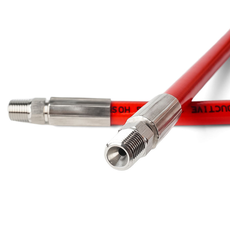 Tubos hidráulicos termoplásticos de recarga de GNC de alta pressão com cobertura resistente à abrasão e design leve para operações hidráulicas