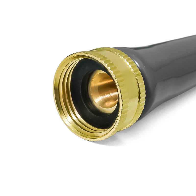 Mangueira de Água Flexível e Leve, Explosão 900 psi, Mangueira de Jardim Híbrida de Borracha Sem Dobras para Quintal