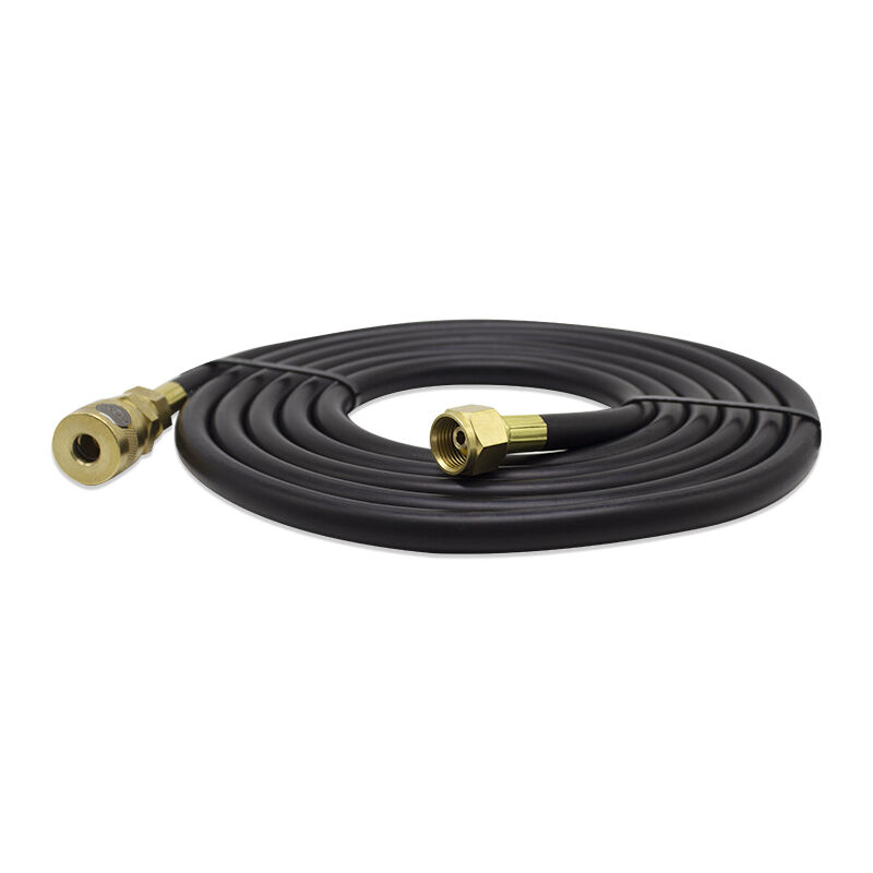 Mangueira de Solda Dupla de Comprimento Personalizado com Borracha Sintética EPDM e Pressão de Trabalho de 300 PSI para Soldagem Industrial