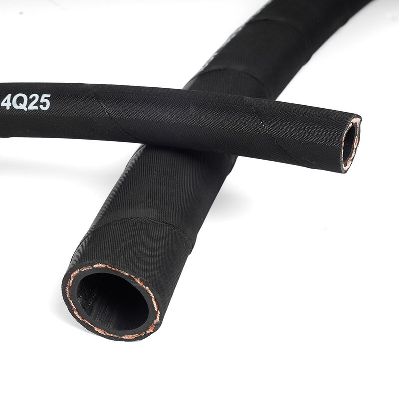 Mangueira Hidráulica EN 853 2TE de Alta Pressão com Alta Resistência à Tração, Flexibilidade e Compatibilidade com Diversos Fluidos Hidráulicos