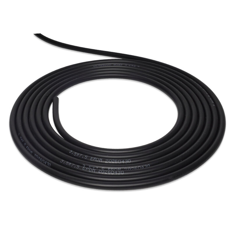 Mangueira de Borracha EPDM com DI de 3,5 mm para Sistema de Lavador de Para-brisa, Durável, Antienvelhecimento, OEM Disponível