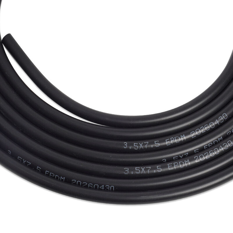 Mangueira de Borracha EPDM com DI de 3,5 mm para Sistema de Lavador de Para-brisa, Durável, Antienvelhecimento, OEM Disponível