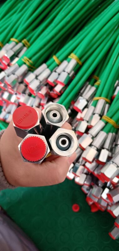 Mangueira de Teste de Pressão Ultra Alta DN2 3,2 mm Diâmetro Interno 630Bar Pressão de Ruptura 2000Bar Mangueira de Carregamento de Ar Comprimento Estendido 0,5m