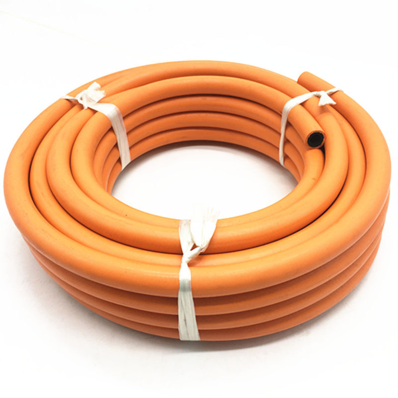 Flexível Laranja 50ft/100ft resistente ao desgaste W. P 20bar 10mm Laranja GNL Gas Hose